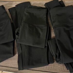 Real Essentials Leggings Bundle of 3 - Black